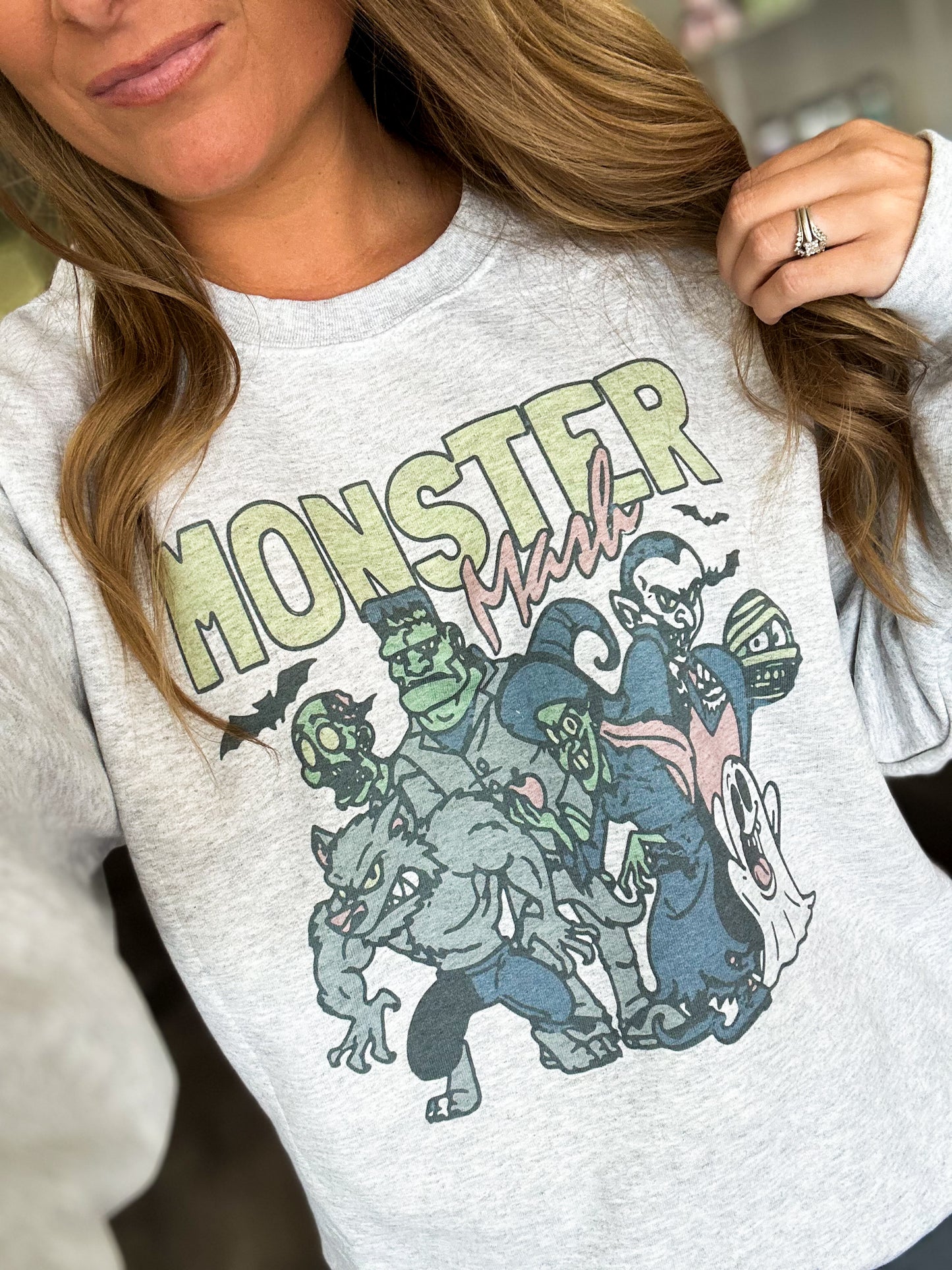 Vintage Monster Mash Crewneck