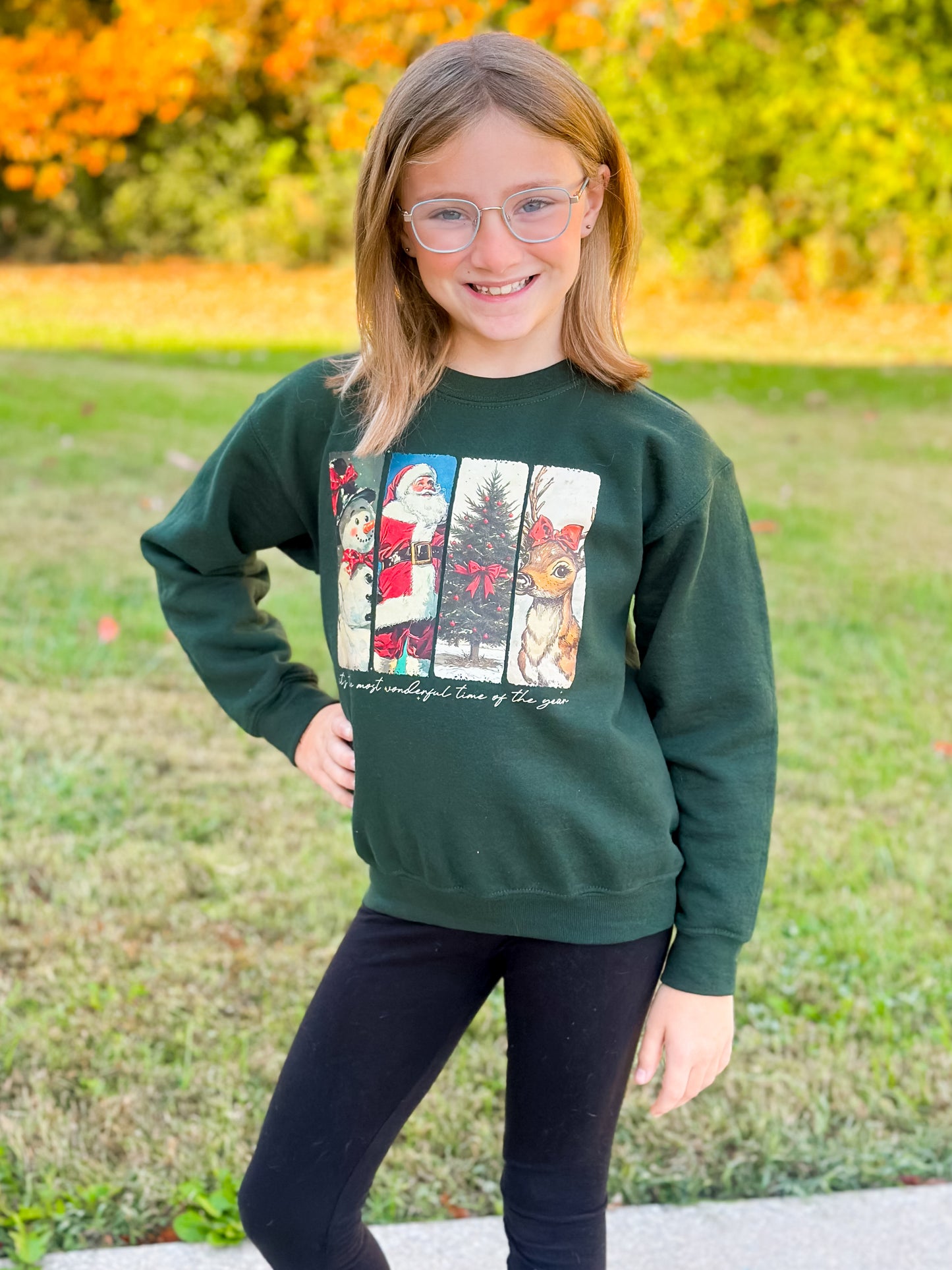 PREORDER Vintage Holiday Crewneck (Youth)