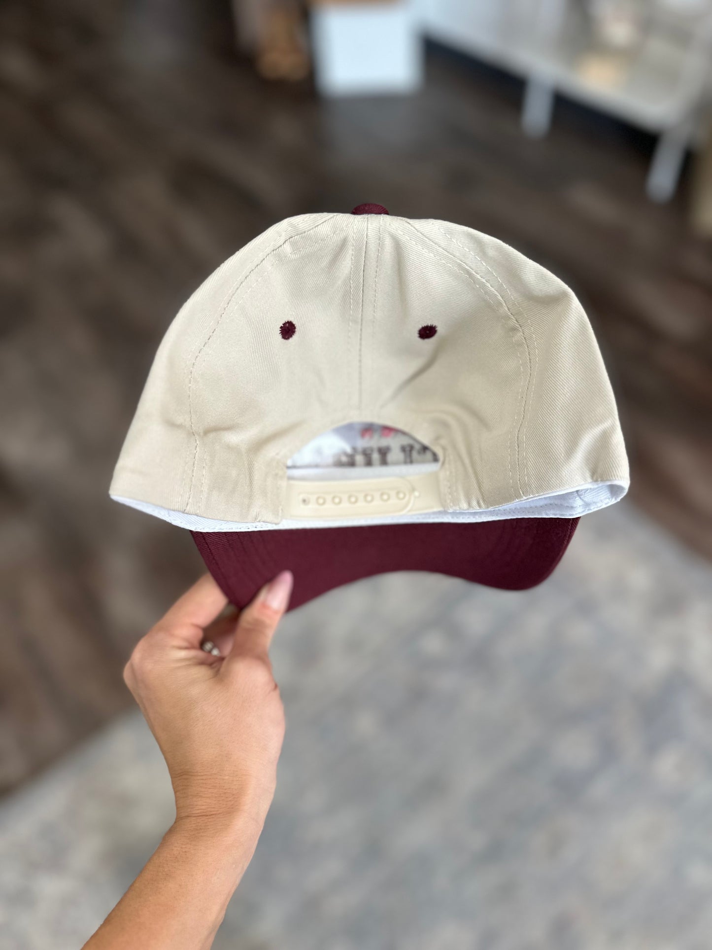 Cool Moms Club Hat (Burgundy)