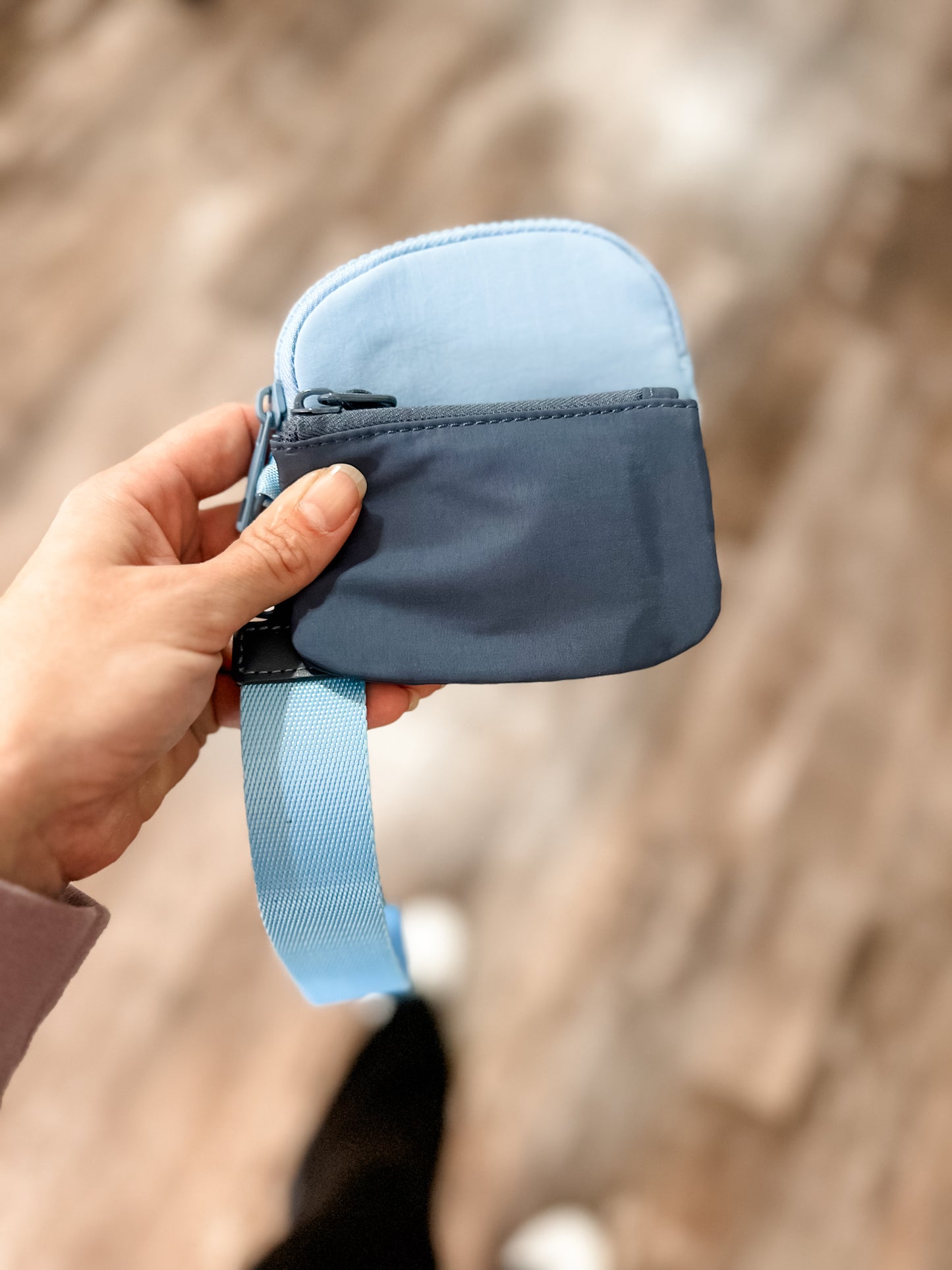 RESTOCK Make It Easy Duel Pouch Wristlet