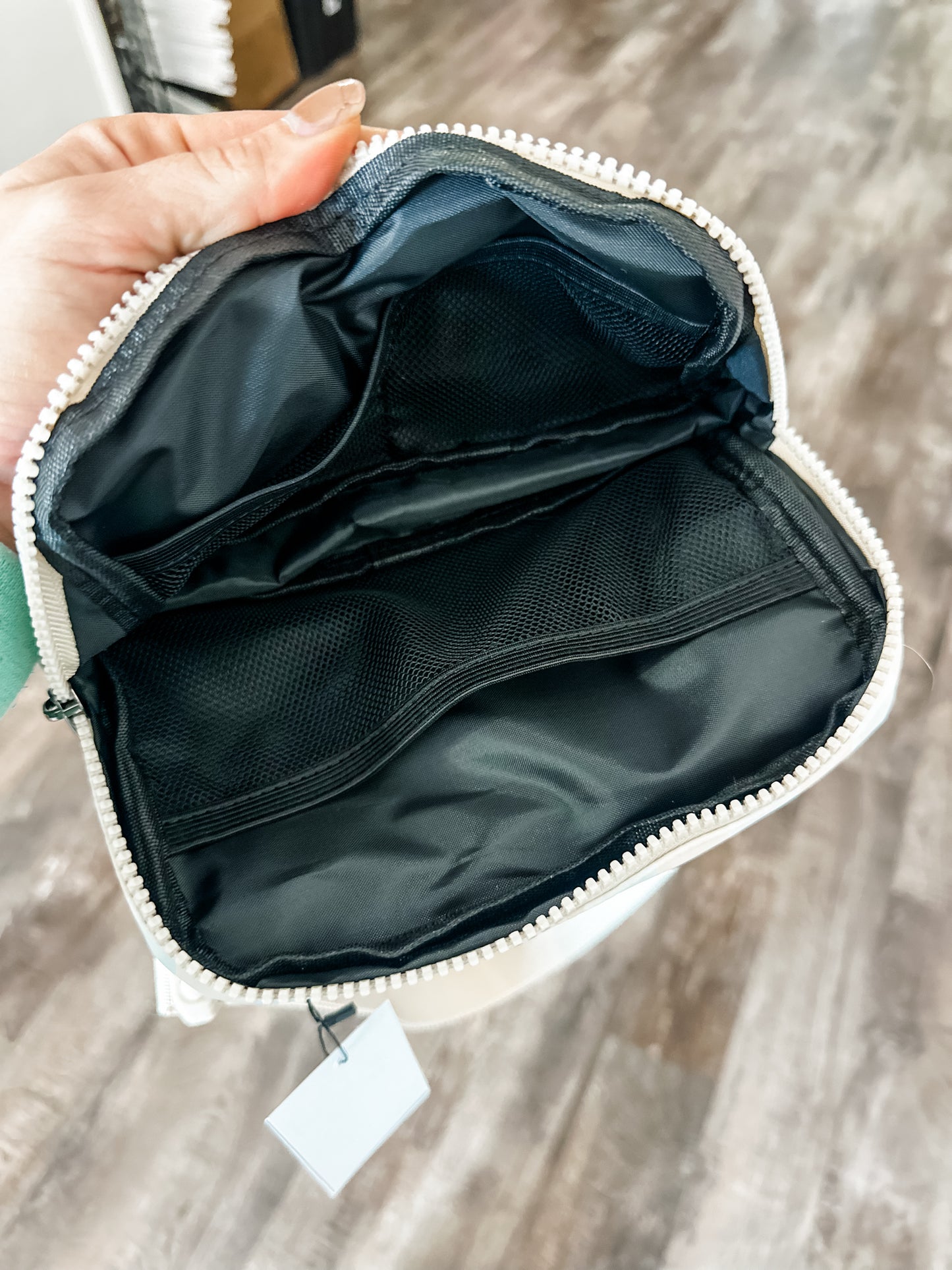 Classic Bum Bag - Tan Checkered