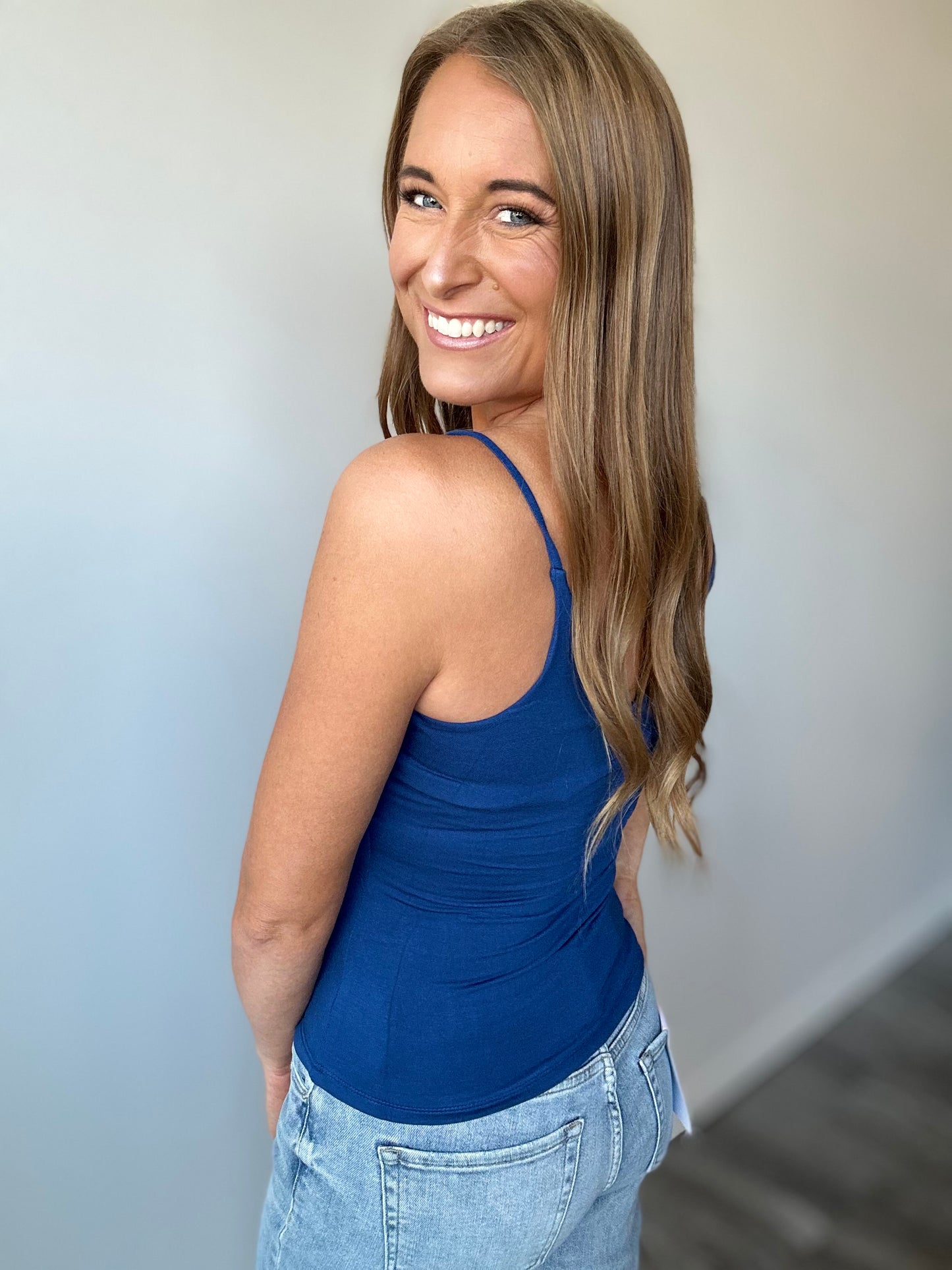 Keeping It Simple Tank (Navy)