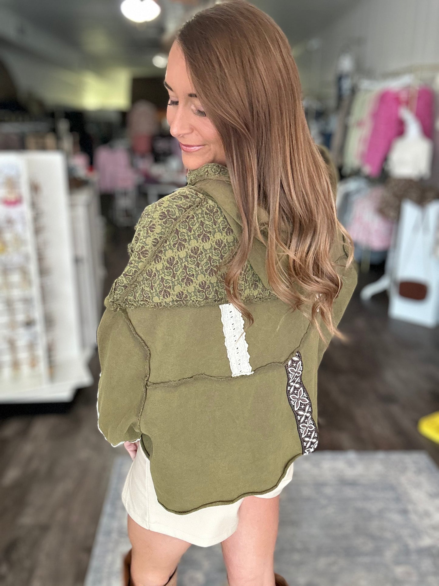 Heaven Sent Boho Lace Hoodie