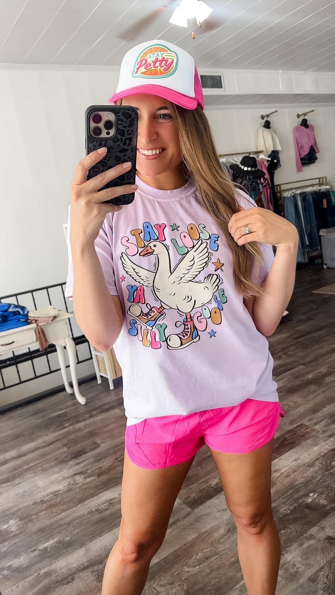 Stay Loose Ya Silly Goose Graphic Tee