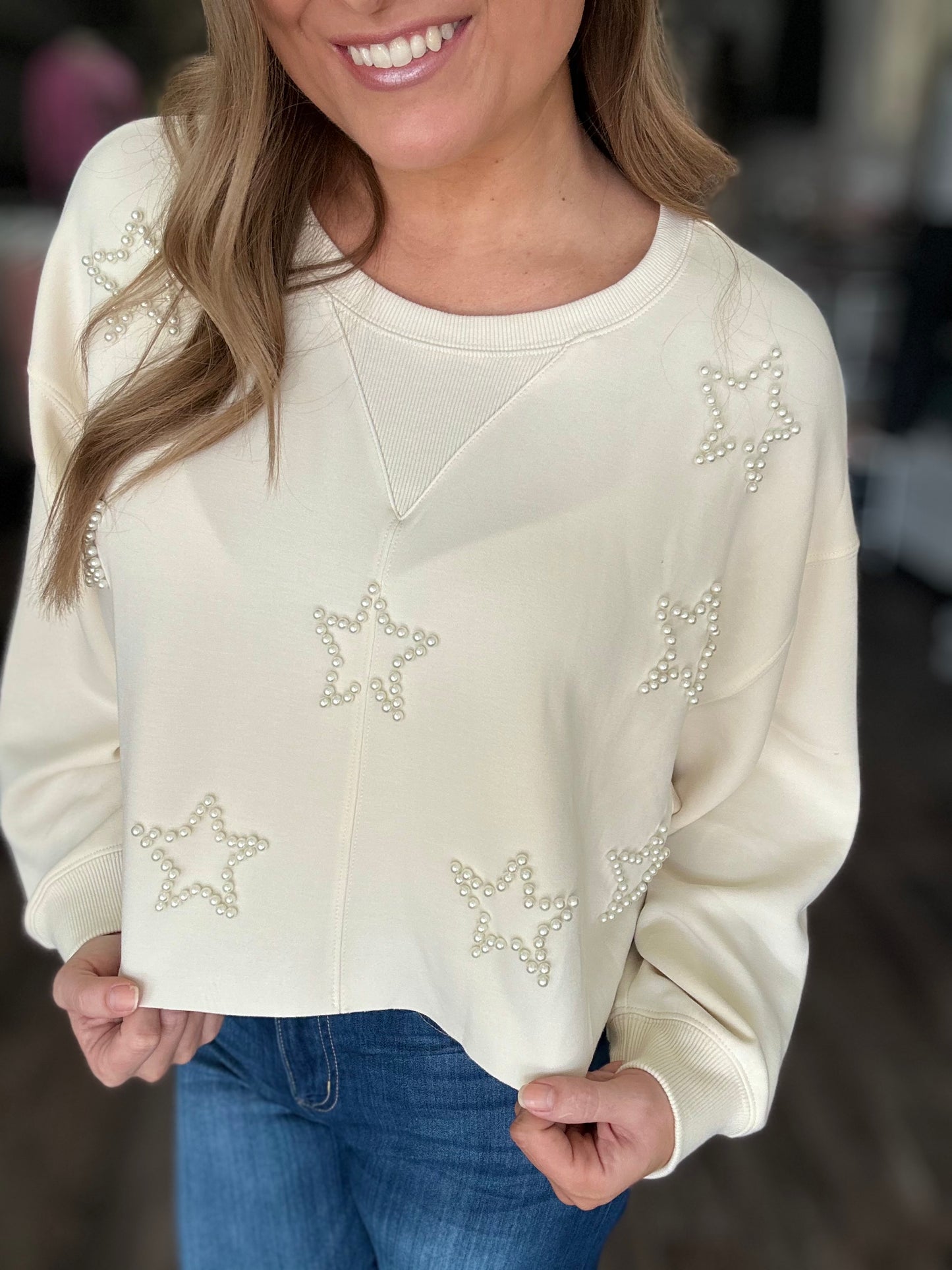 Piper Pearl Star Top - Simply Southern