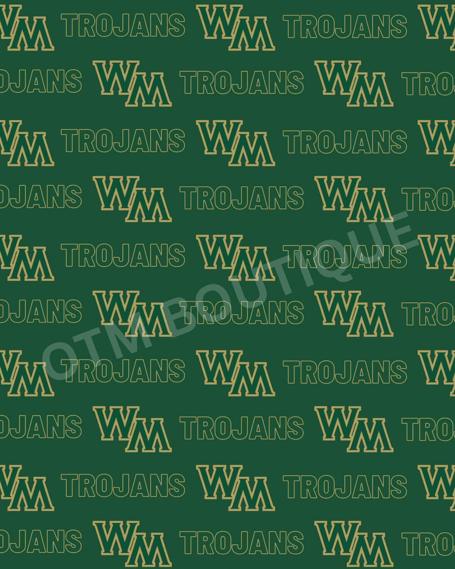 EXTRA 50x60 WM Trojans Fleece Blanket