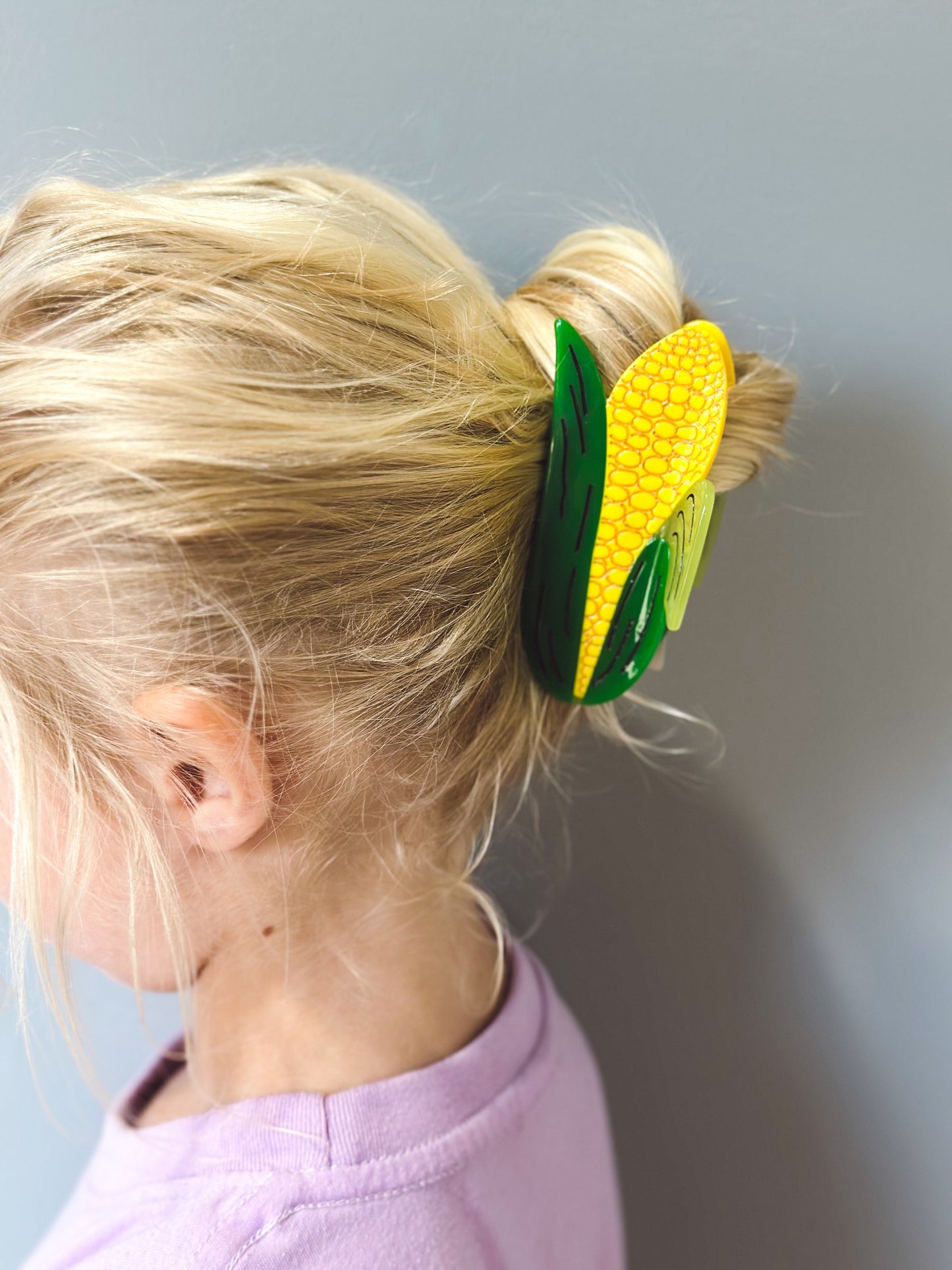 Corn on the Cob Hair Clip