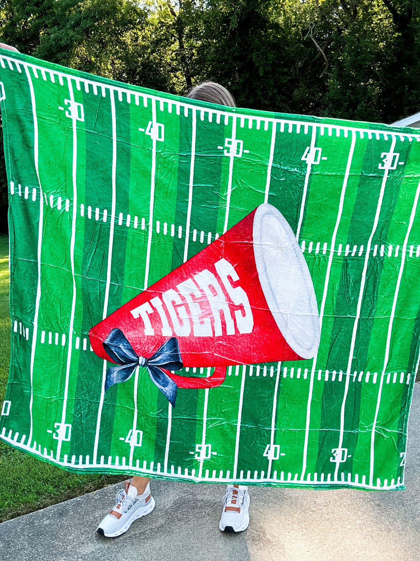 50x60 Tigers Cheer Blanket