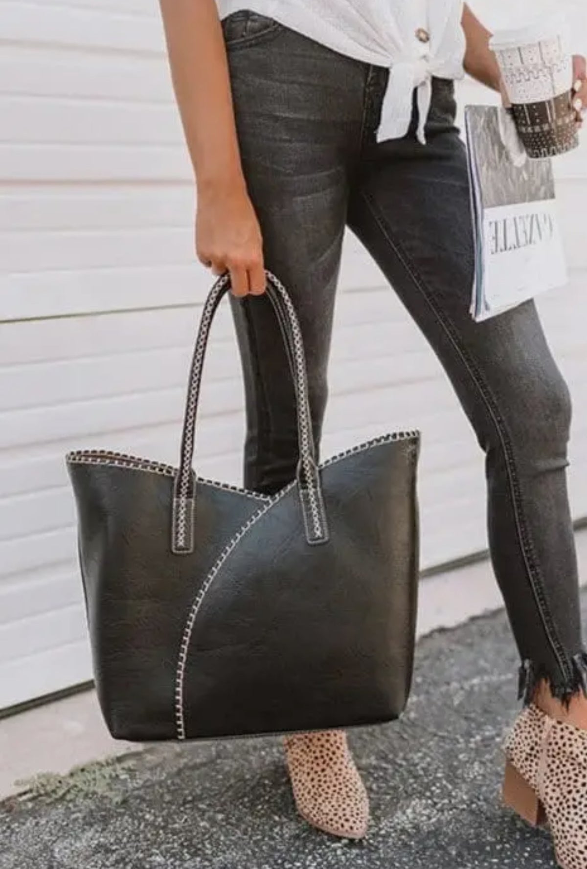 Jupiter 2-in-1 Shoulder Bag Set (Black)