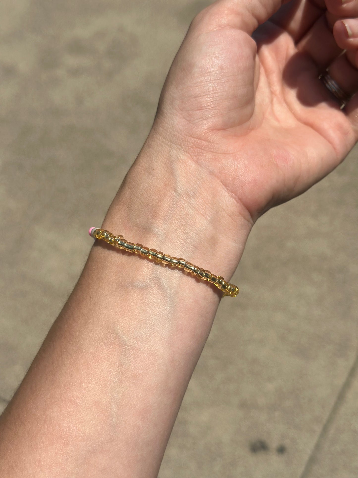 Teacher Beaded Friendship Bracelet