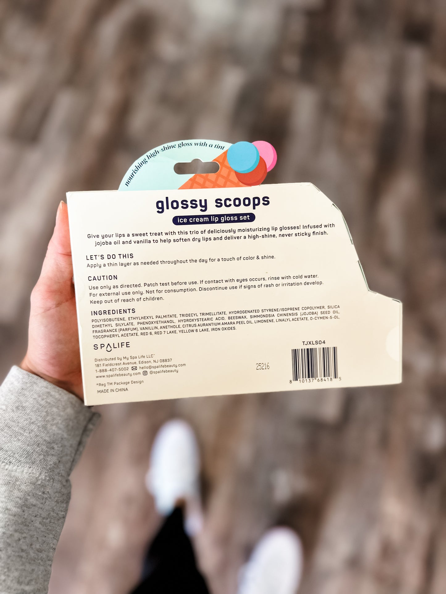 Glossy Scoops Ice Cream Lip Gloss Trio