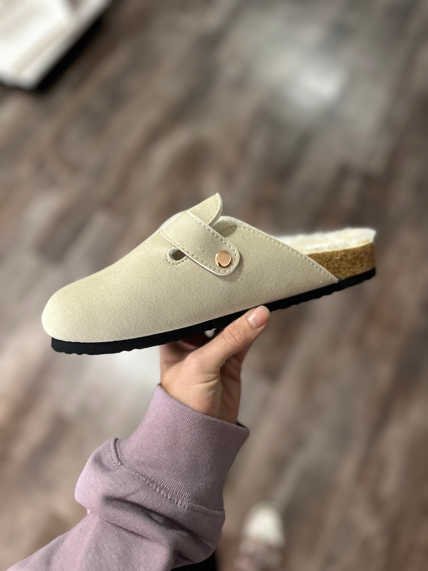 RESTOCK Grey Slip On Shoes - Simply Southern