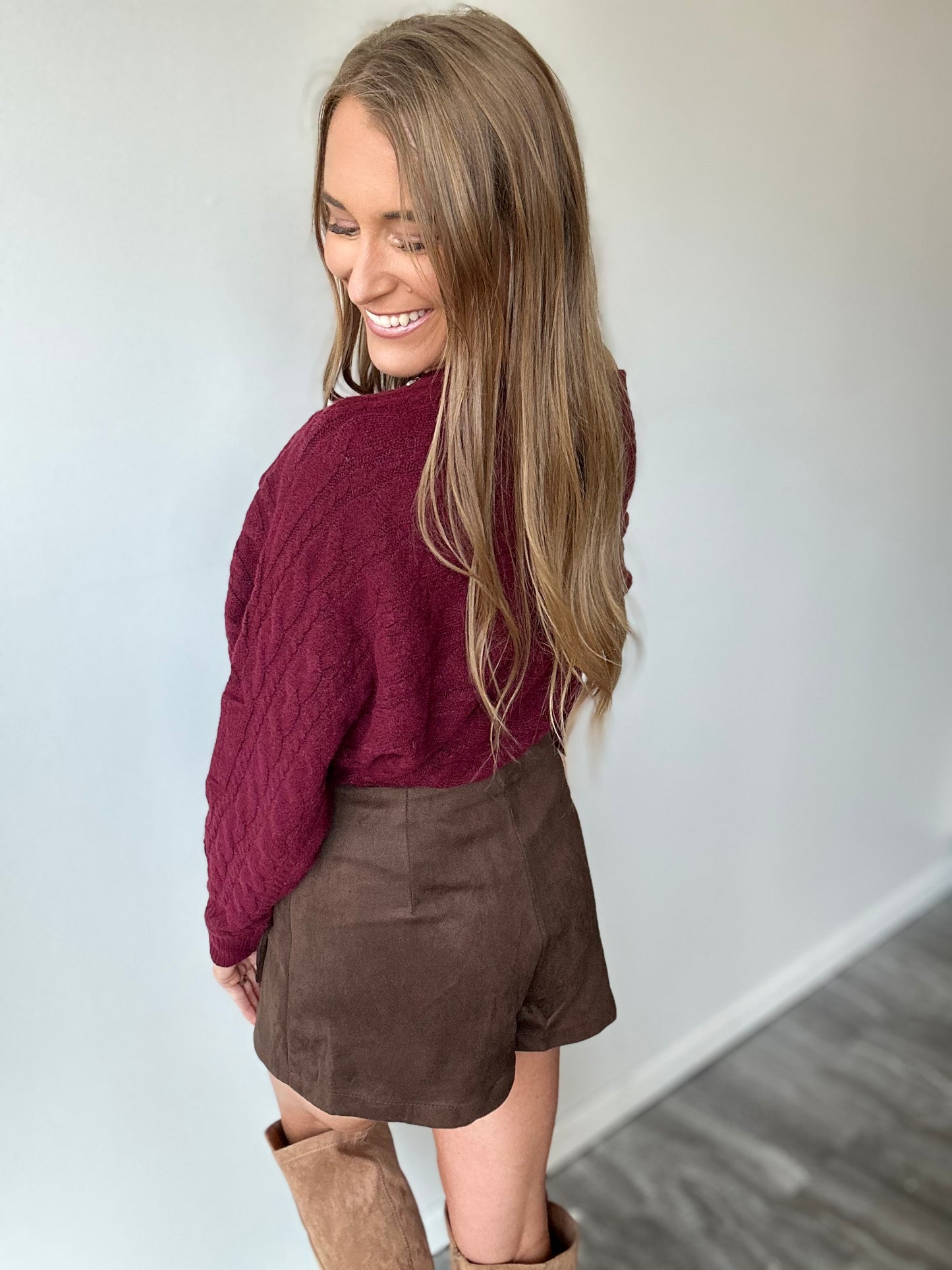 Into You Off Shoulder Sweater