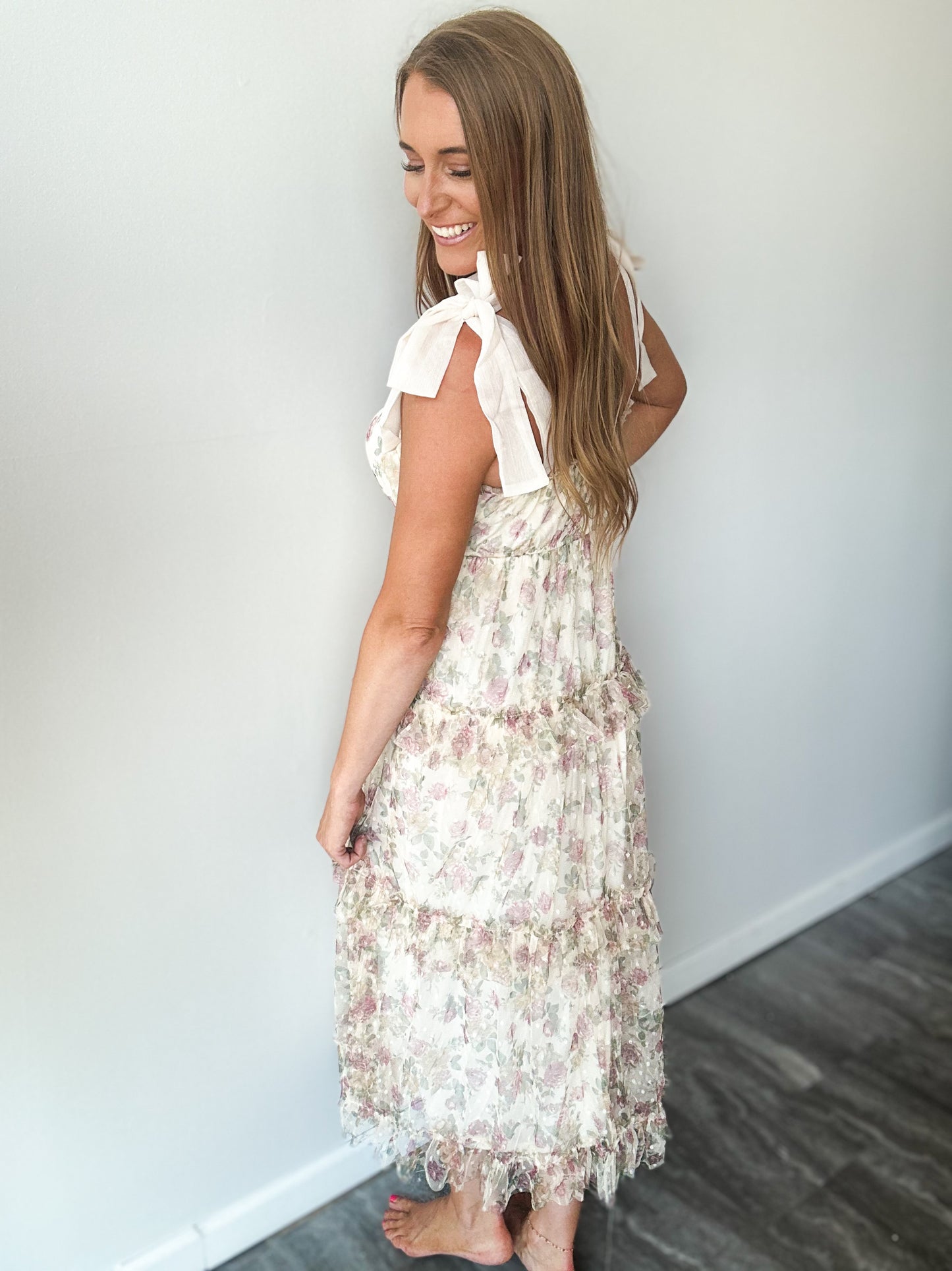 Summer Dream Floral Midi Dress