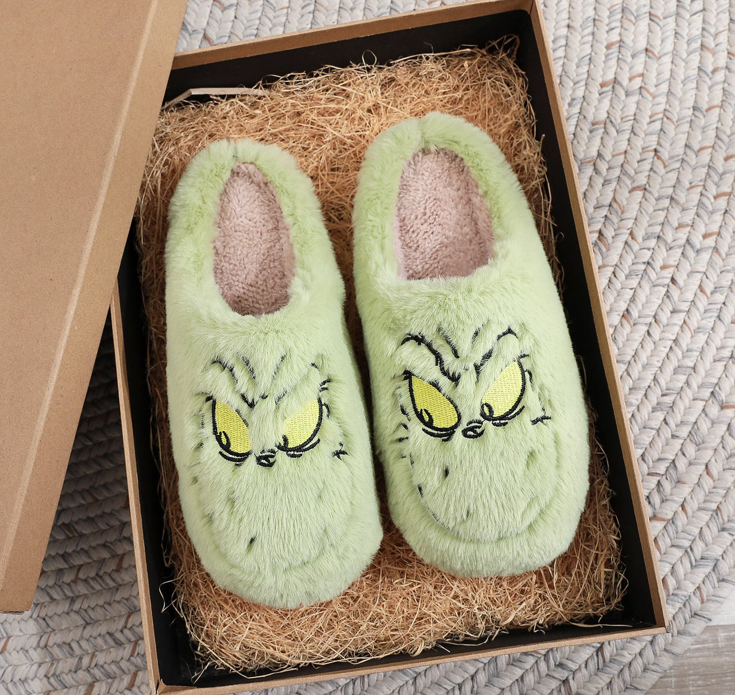 Green Man Slippers - Adult