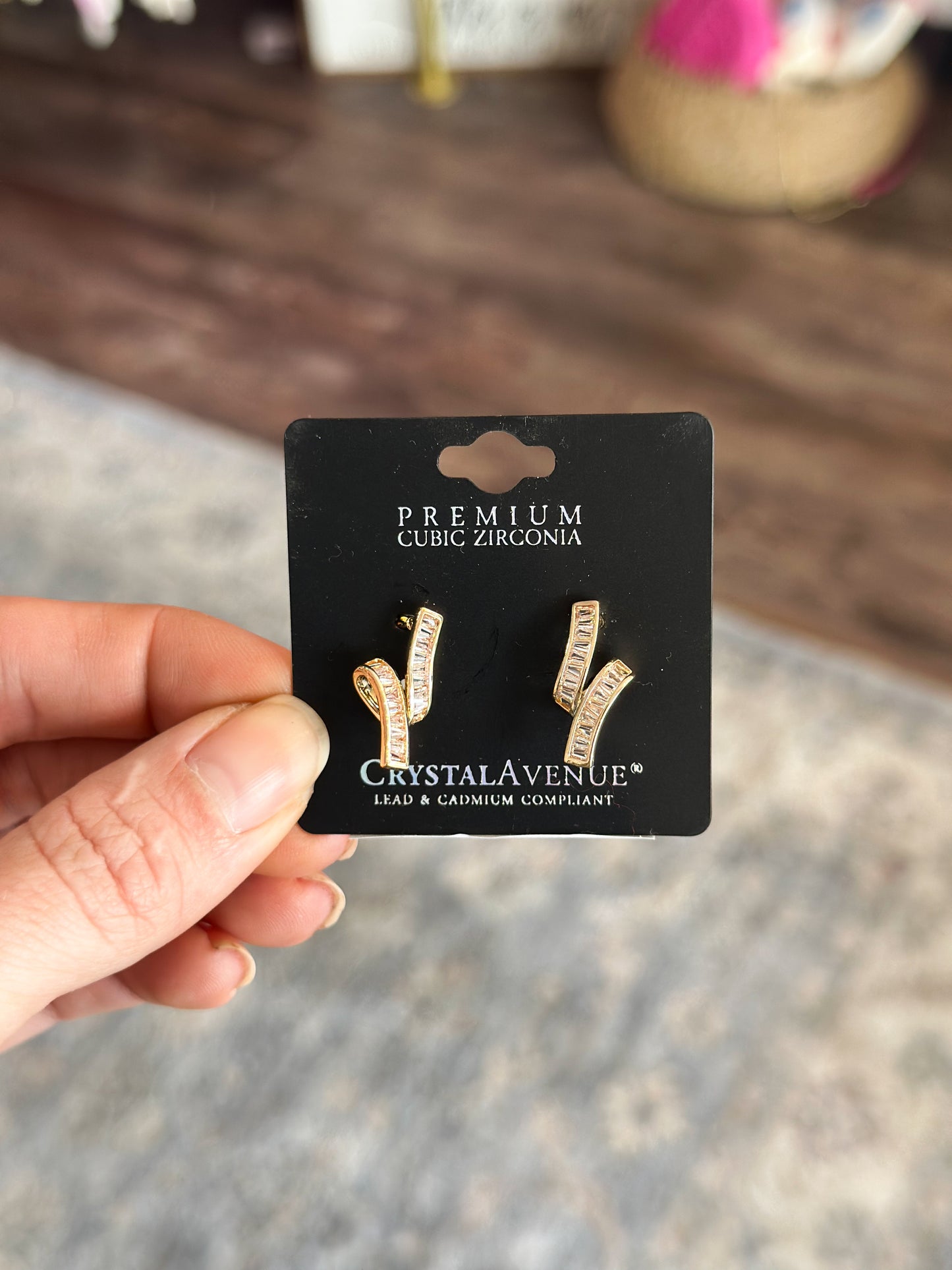 Elegant Gold Studs
