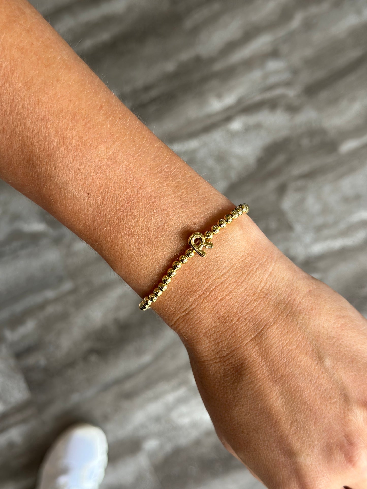 Initial Bubble Bracelets