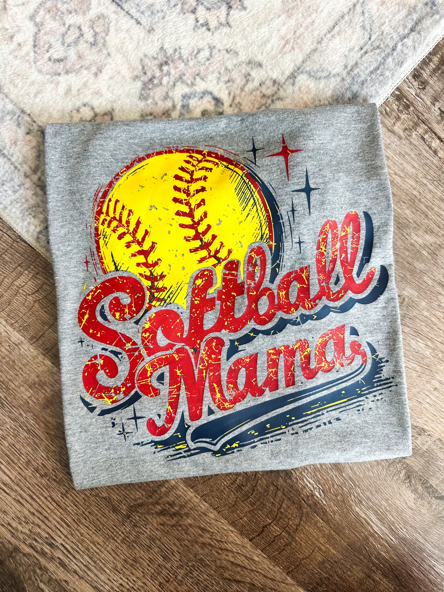 Softball Mama Graphic Tee