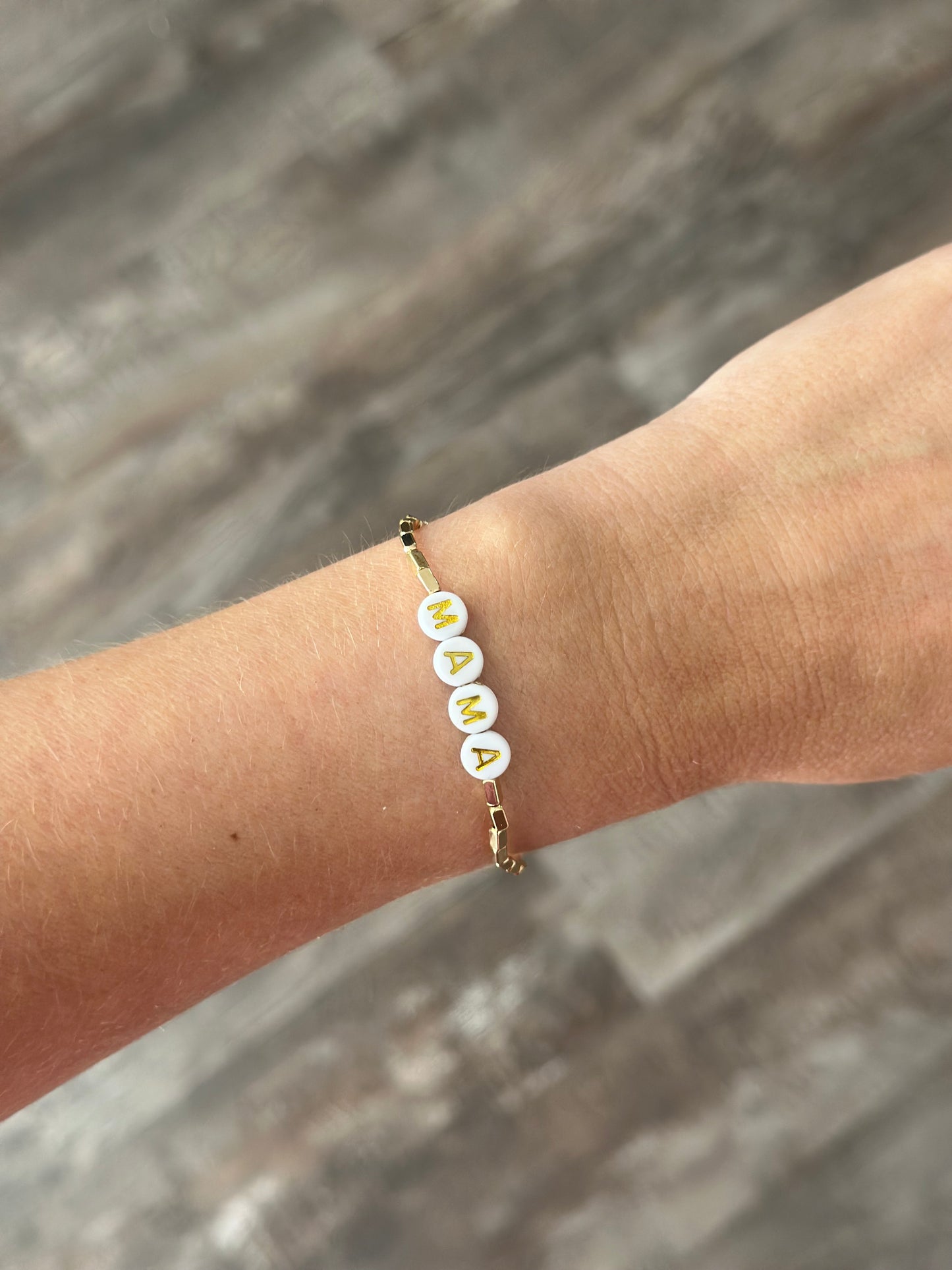 Beaded Mama Bracelet
