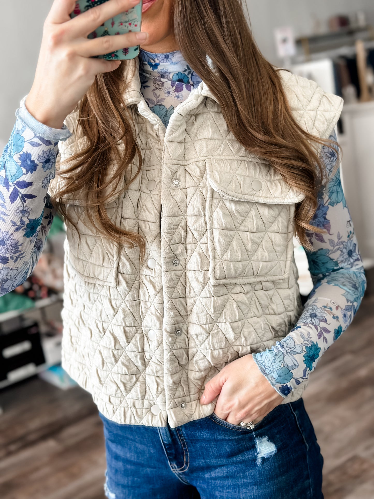 Forever Young Quilted Vest