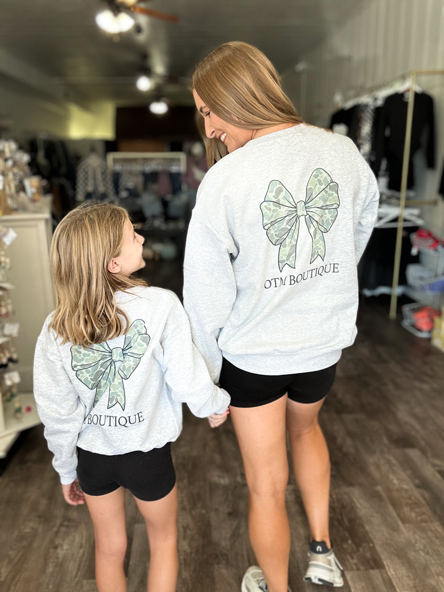 Preorder OTM Camo Bow Crew