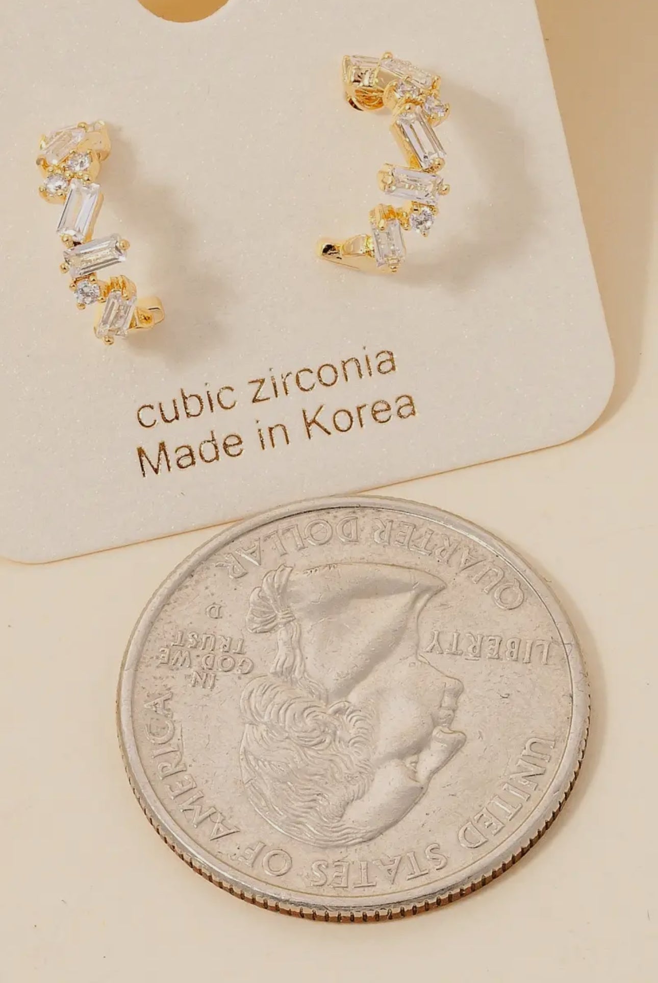 Mini Hoop Studs (Silver)