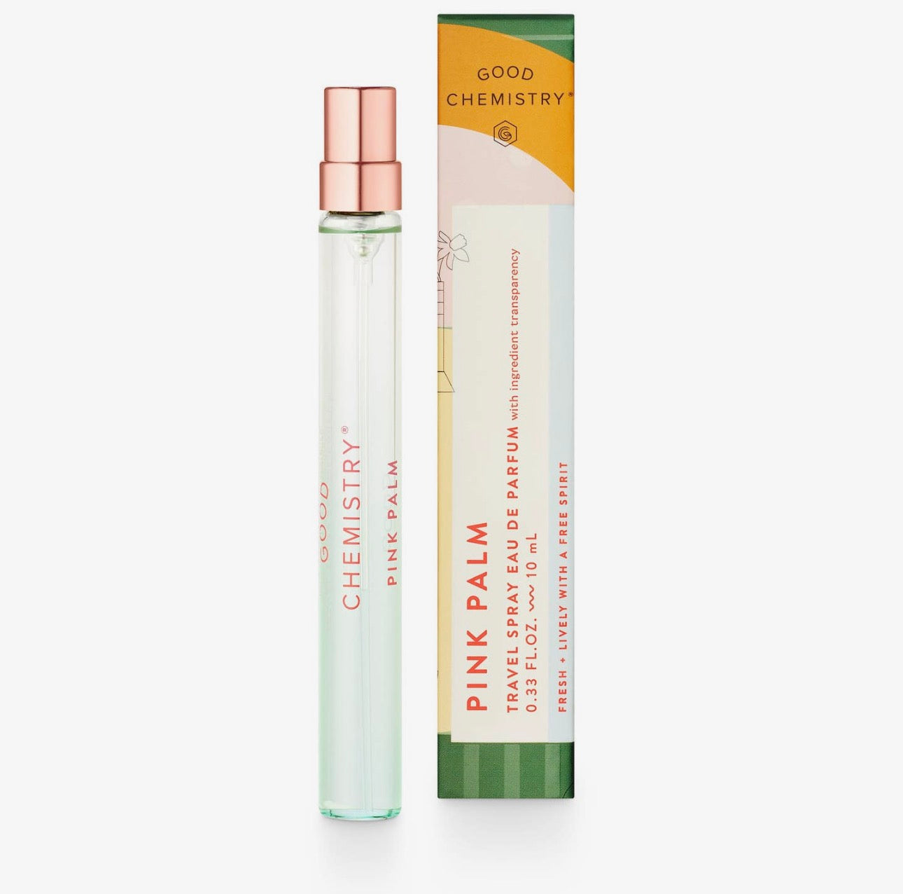Pink Palm Travel Spray