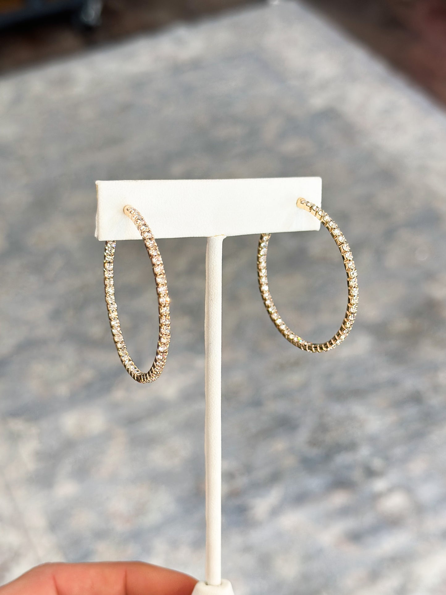 Sparkle Hoops - Gold