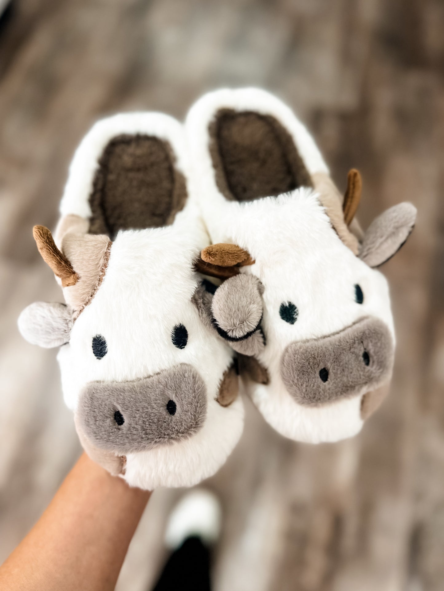 Cow Slippers