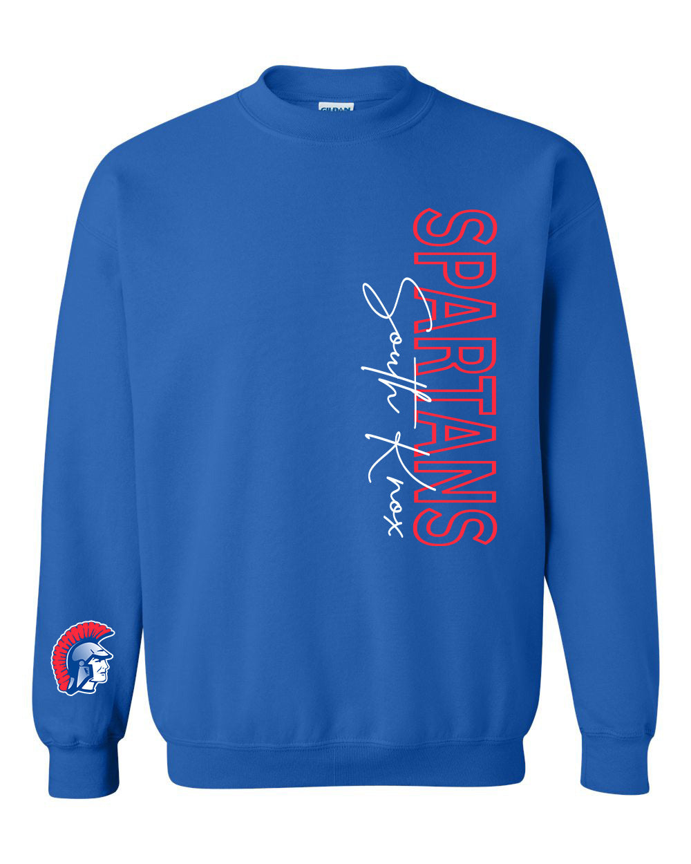 Preorder SK Spartans Statement Long Sleeve/Crewneck (Blue)