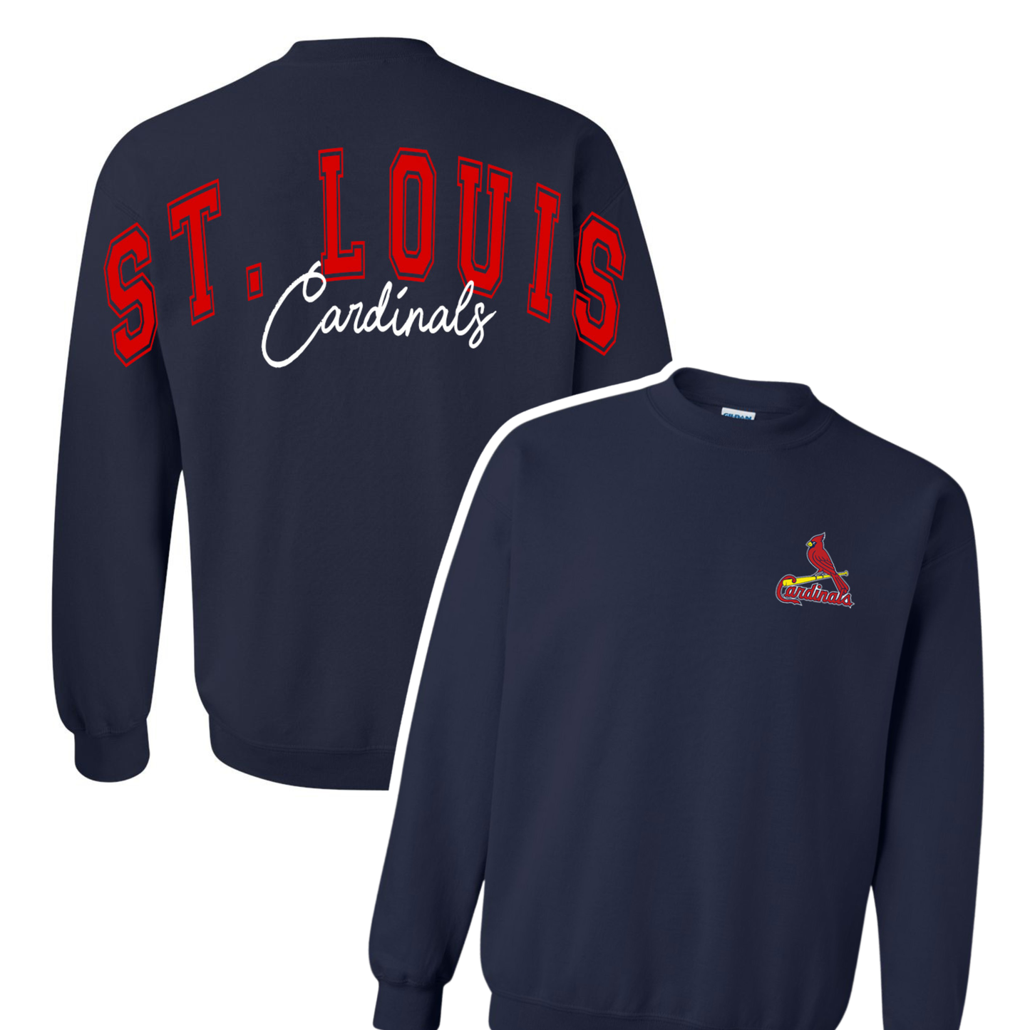 Preorder Custom Arm to Arm Crewneck - STL Cards