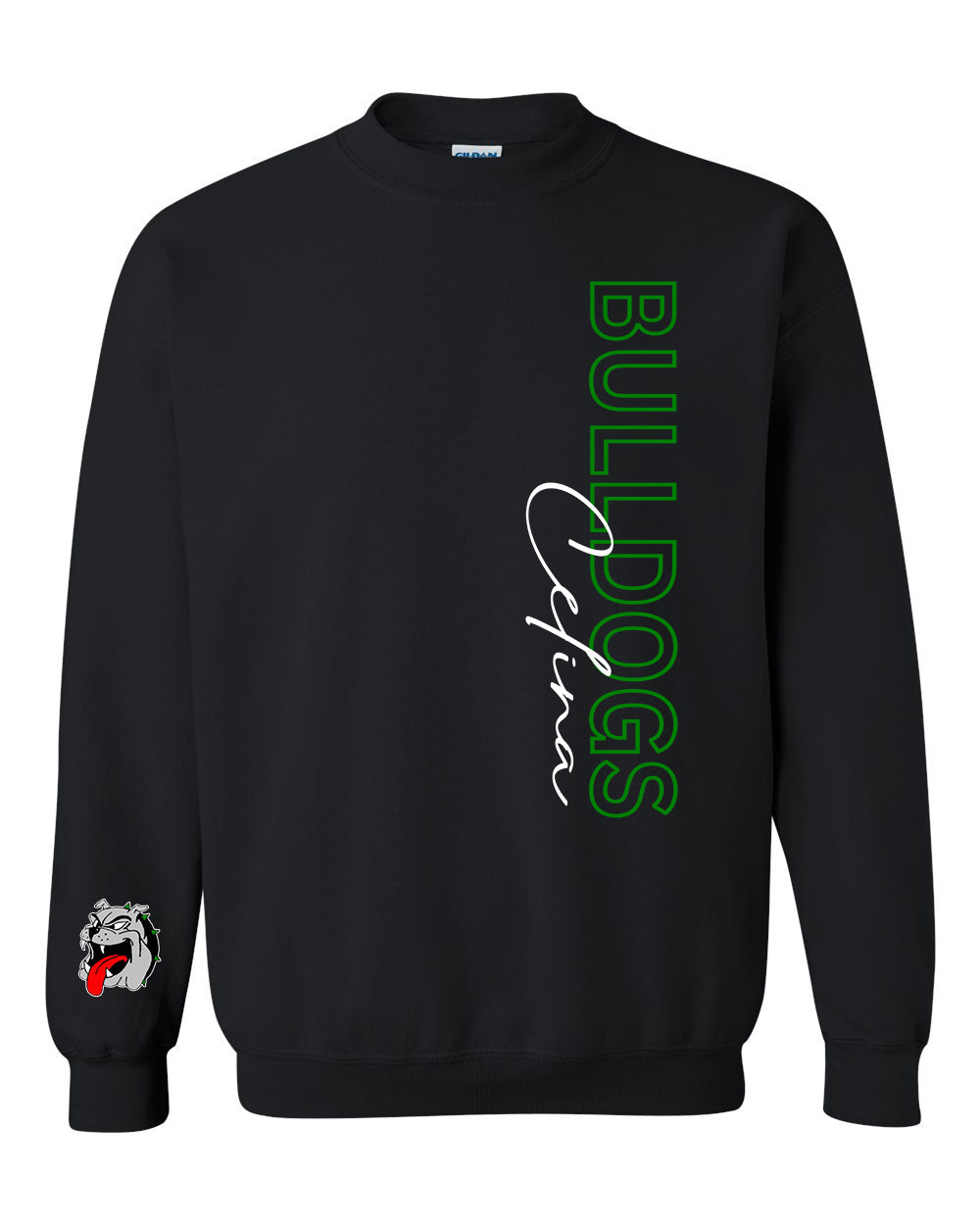 Preorder Celina Statement Long Sleeve/Crewneck (Black)