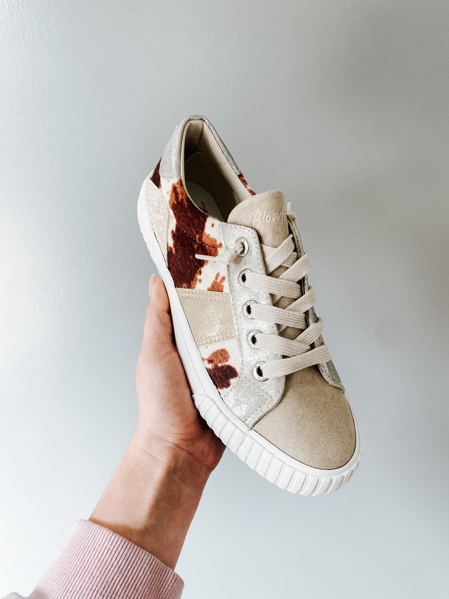 Blowfish Malibu Wave Cow Print Sneakers