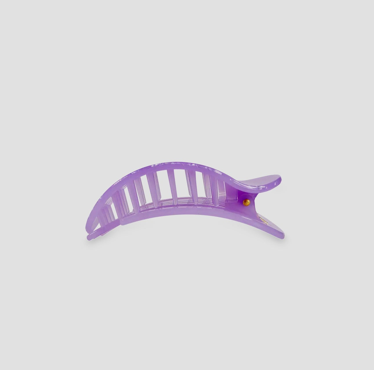 Lavender Mist Round Flat Clip - Small