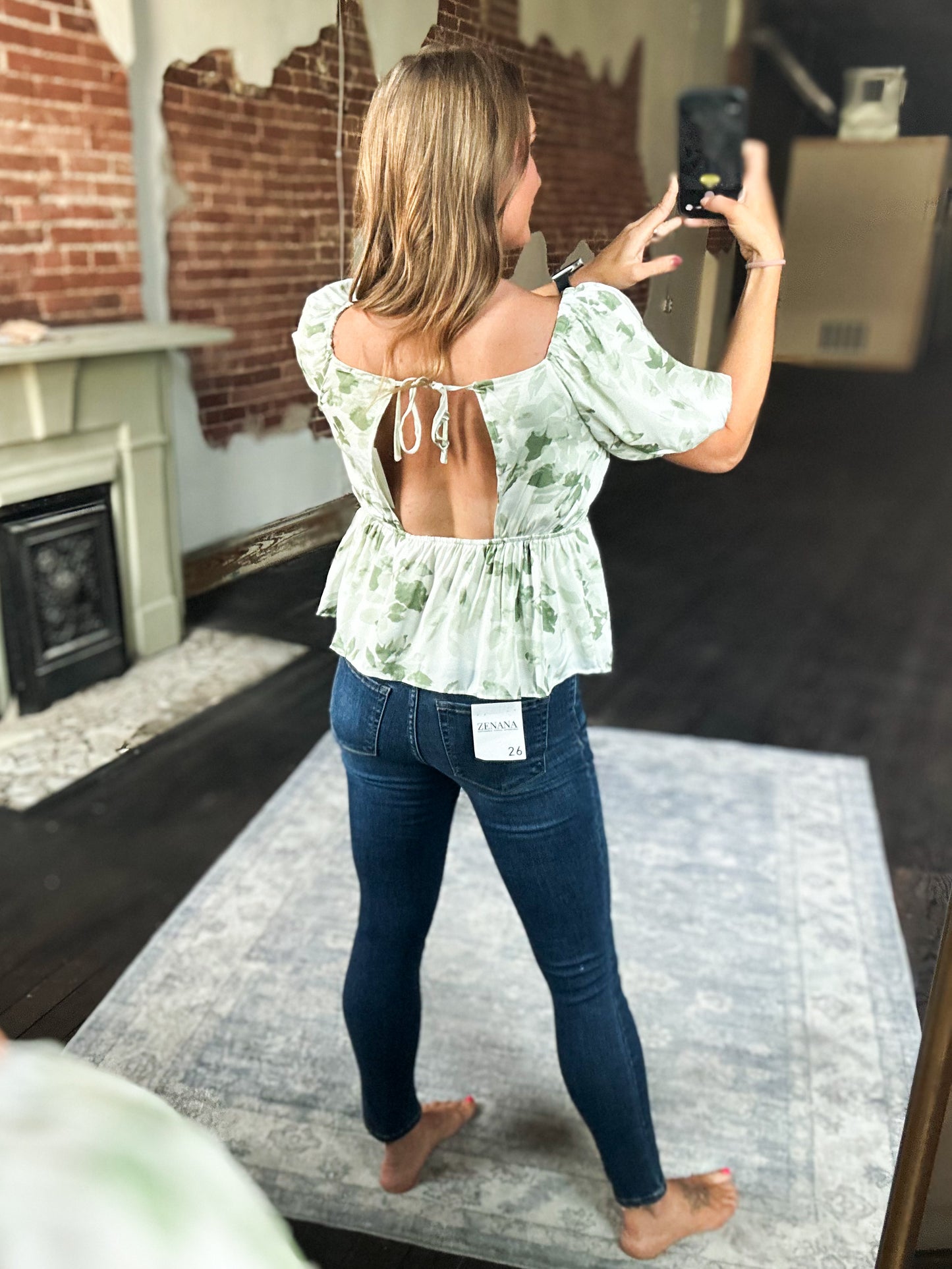 Make A Statement Open Back Top