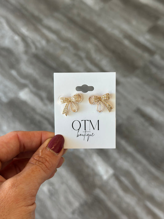 Vintage Inspired Bowknot Earrings