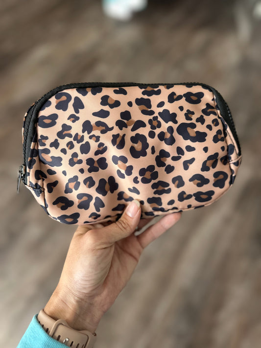 Classic Bum Bag - Brown Leopard