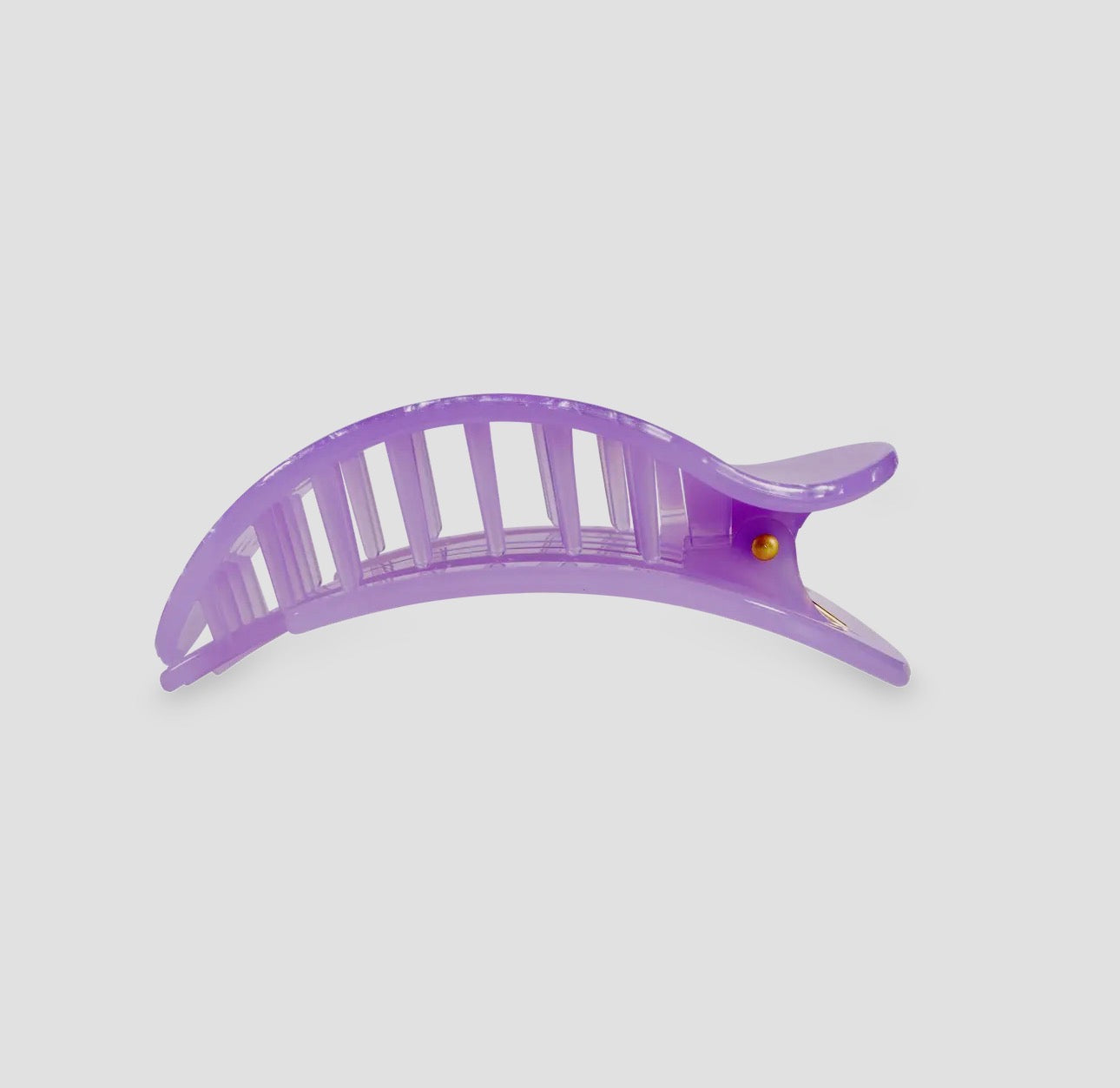 Lavender Mist Round Flat Clip - Medium