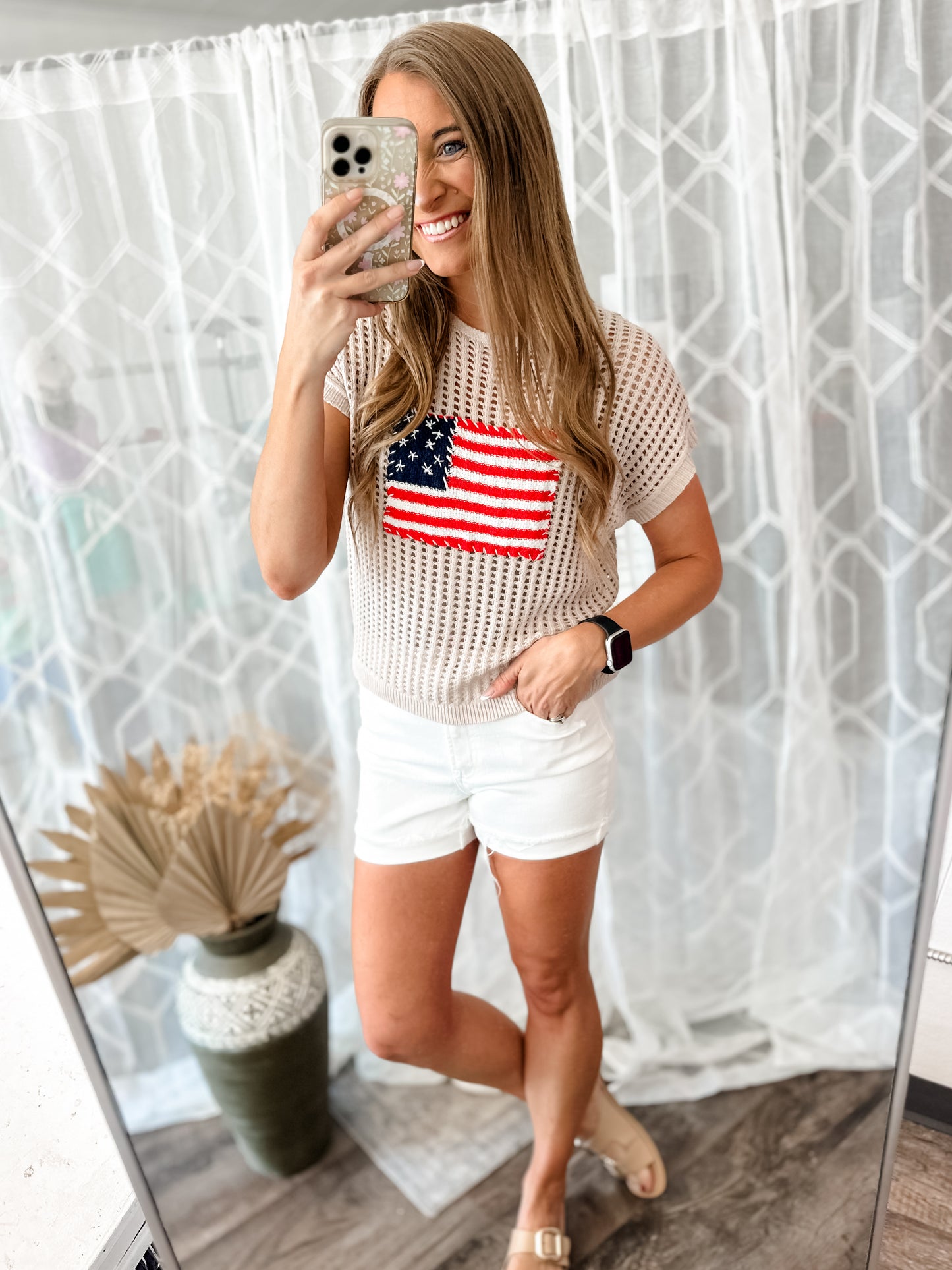 USA Forever Knit Flag Tank