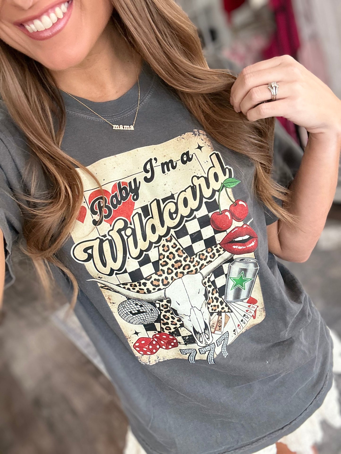 Baby I’m A Wildcard Graphic Tee