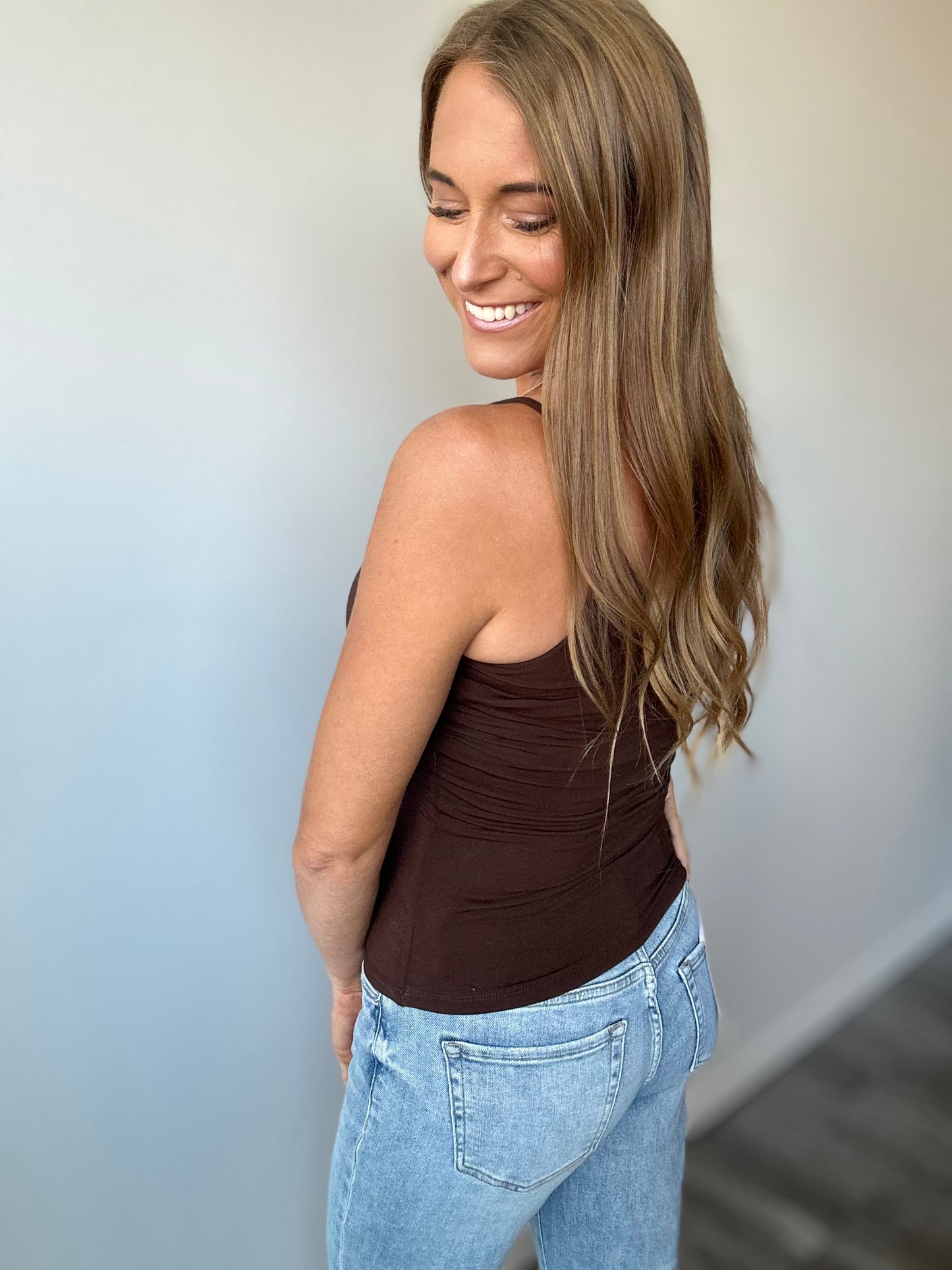 Keeping It Simple Tank (Brown)