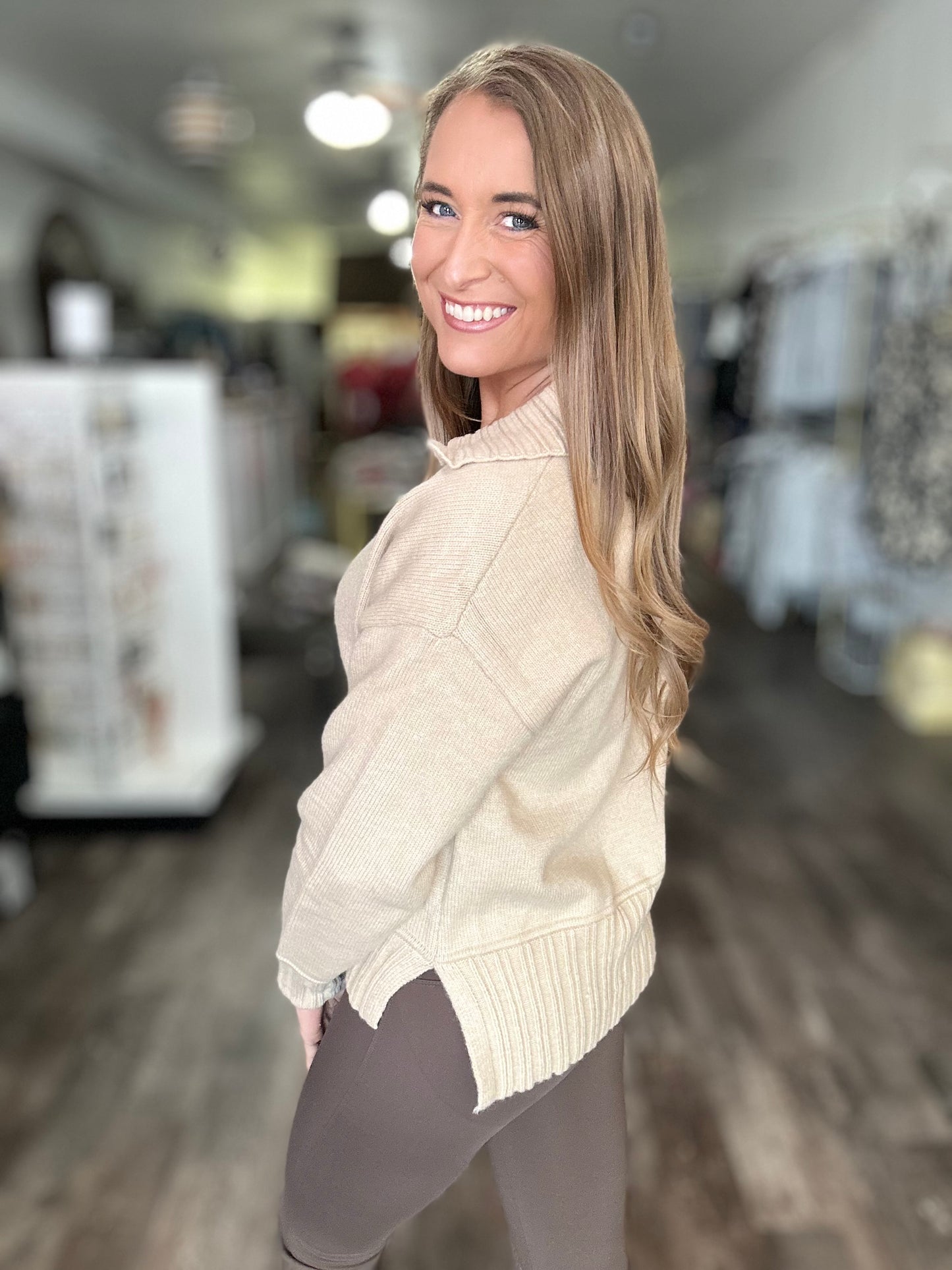 Lesson Learned Front Pocket Sweater