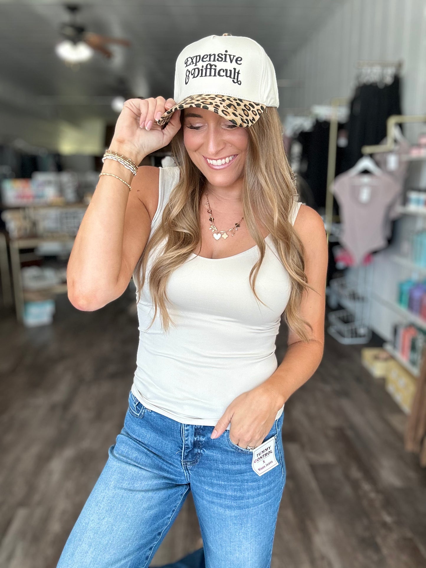 Clarissa Tank - Sand