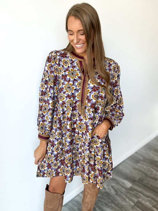 Easy Going Floral Dress