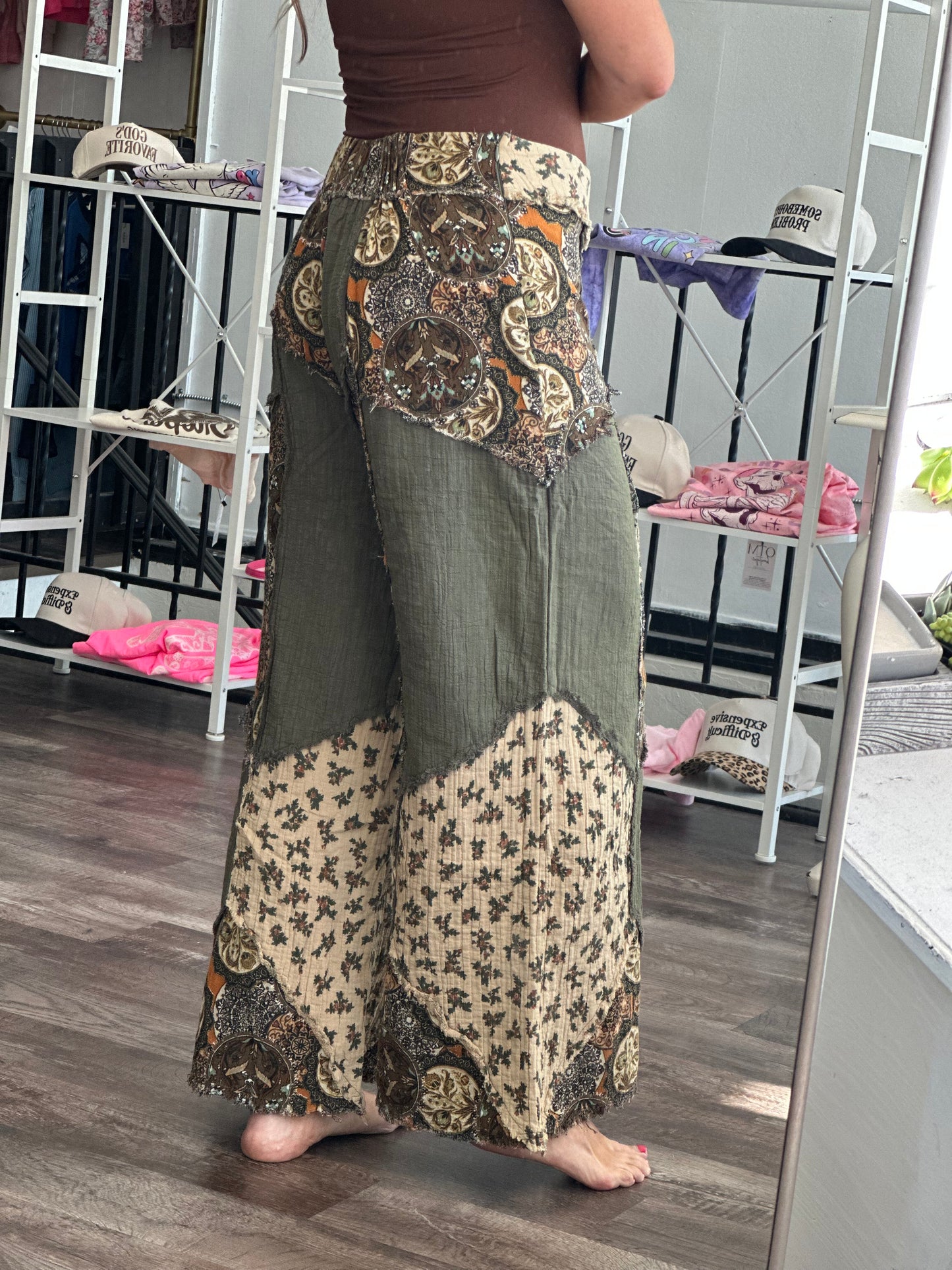 RESTOCK Time Keeper Boho Pants