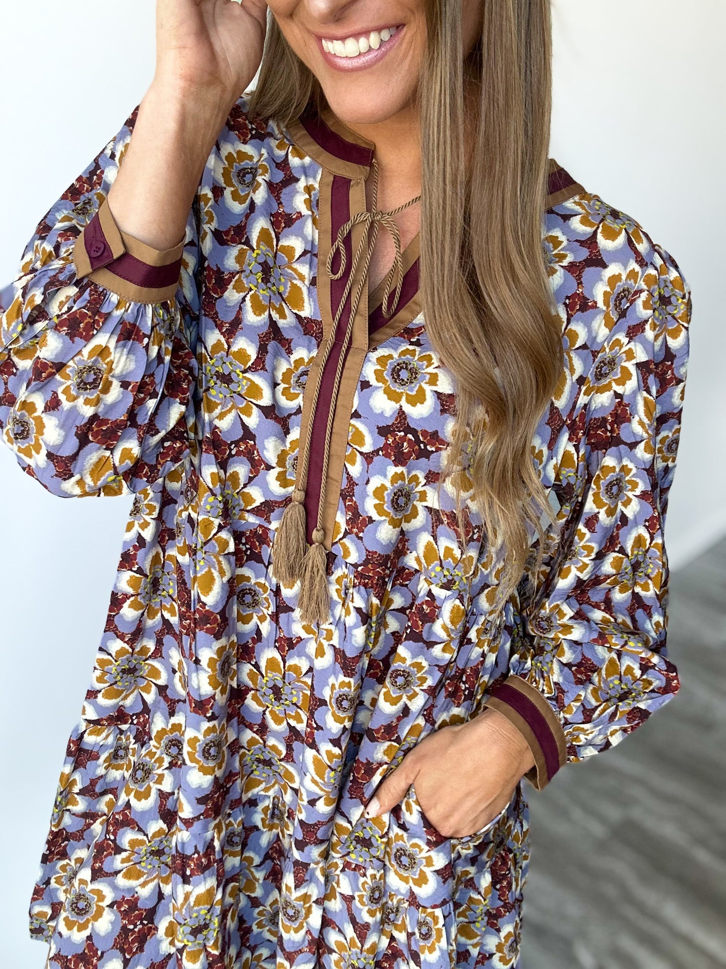 Easy Going Floral Dress