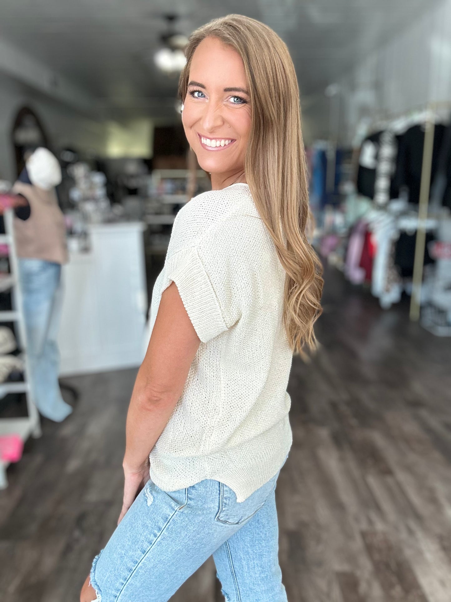 Hidden Gem Sweater Top