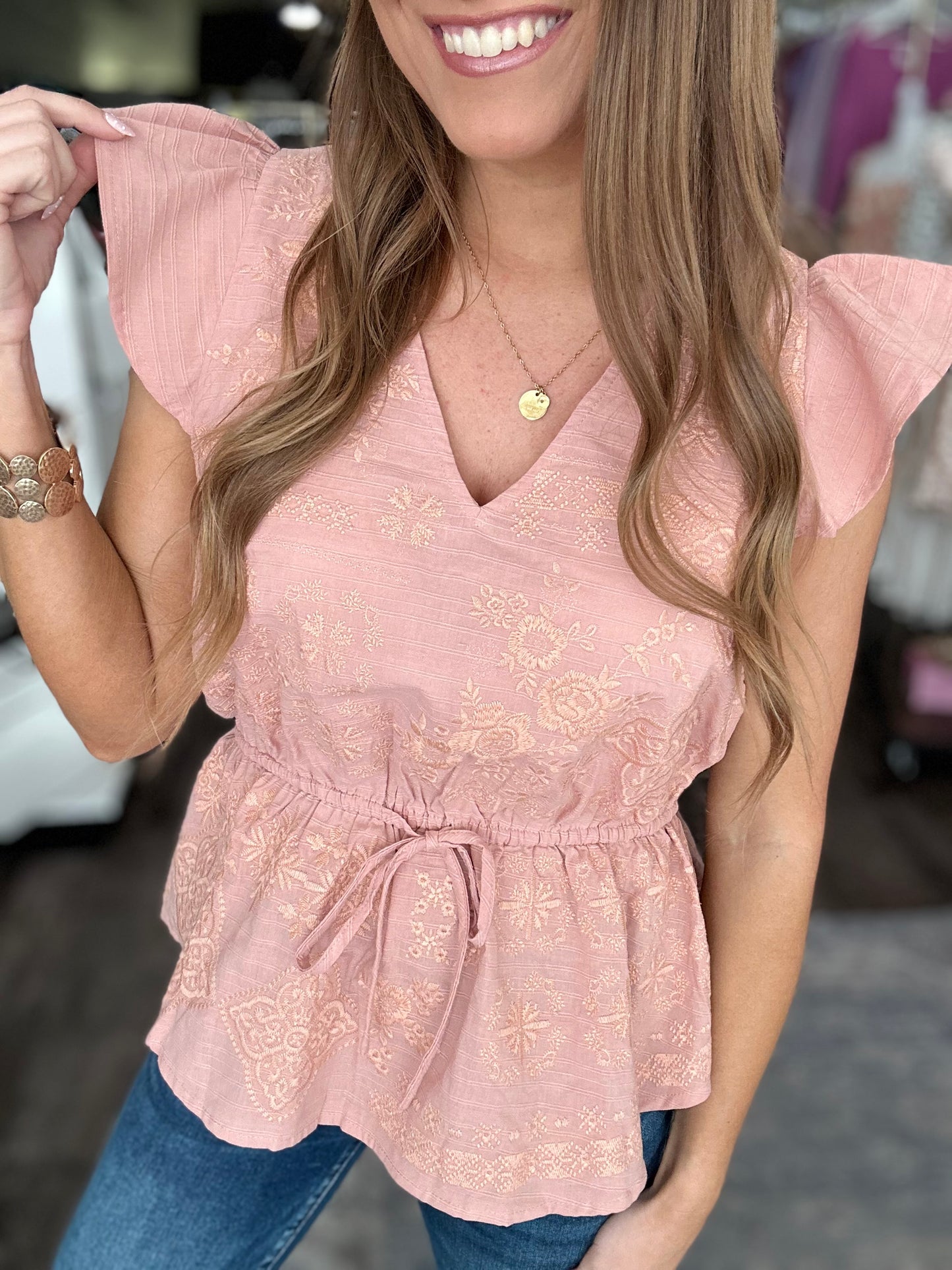 All For You Textured Top