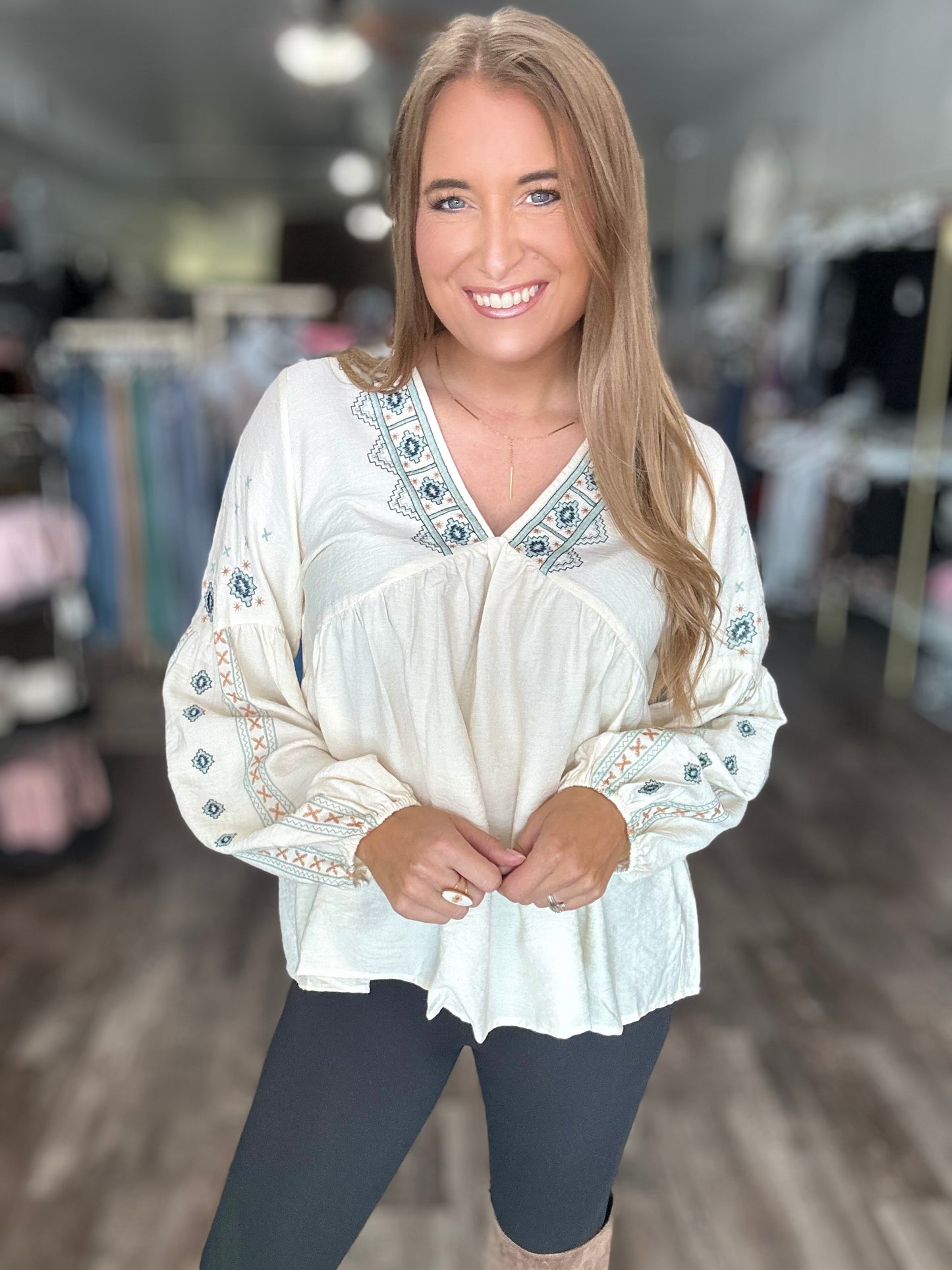 Girls Will Be Girls Flowy Top