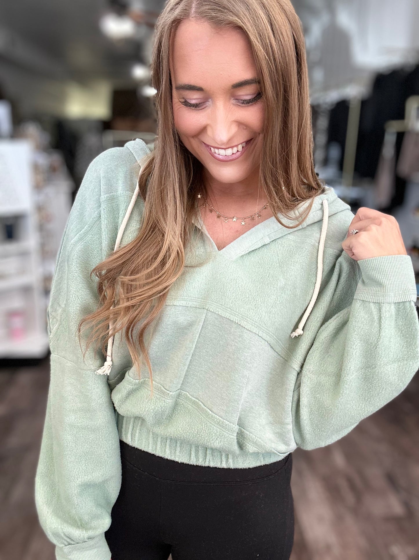 Cozy On Up Hooded Pullover